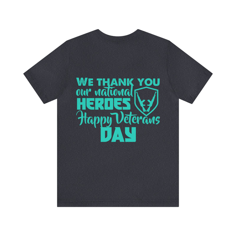 Nation's Heroes: Military Design T-Shirt - Grateful Tribute on Veterans Day!