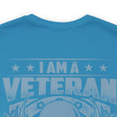 Eternal Oath: Military Design T-Shirt - 'I Am a Veteran - My Oath of Enlistment Has No Expiration Date