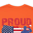 Proud Dad of a Veteran: Military Design T-Shirt - Wear Your Pride!