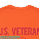 U.S. Veteran: Military Design T-Shirt - I Walked the Walk, Defending Our Nation