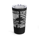 Proudly USAF: 20oz Military Design Tumbler, Honoring the United States Air Force