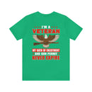 Eternal Oaths: Military Design T-Shirt - My Enlistment and Gun Permit Never Expire