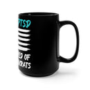 PTSD Awareness: Empowering Black Mug 15oz