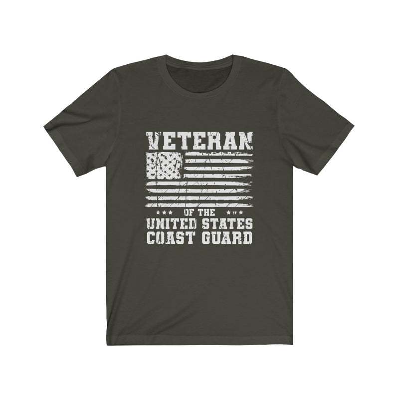 US Military Veteran Proud to Coast Guard Classic Unisex Short Sleeve Shirt.