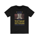 US Military A Dad A Grandpa A Vietnam Veteran Unisex Short Sleeve Shirt.