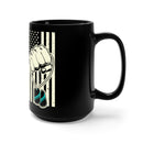 Not All Wounds Are Visible: Black Mug 15oz - Support PTSD Awareness and Understanding