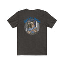 Police Pug Road Dog T-Shirt-Thin Blue Line Dog Shirt.