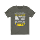 US Special Forces Ranger Veteran Unisex Short Sleeve Shirt.