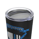Police Officer Crest-Thin Blue Line-Tumbler 20.
