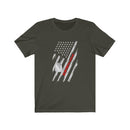 US Military  Veteran the Brave Unisex Short Sleeve Shirt.