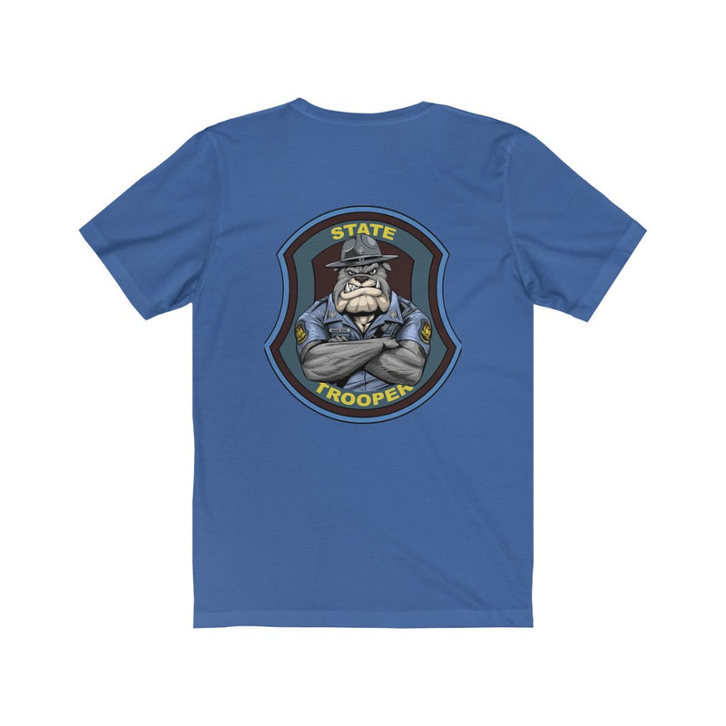 State Trooper Bulldog T-Police Officer GiftT-Shirt.