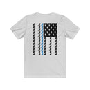 Praying State Trooper Flag T-Shirt-Praying Deputy Flag Shirt-Praying Police Officer T-Shirt-No Front Design.