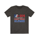 US Military DD-214 Coast Guard Alumni Unisex Short Sleeve Shirt.