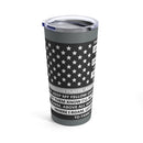 Thin Gray Line Prayer Flag-Correctional Officer Tumbler.
