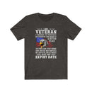 US Military I'M Veteran I Fought To Protect My Country Unisex Short Sleeve Shirt.
