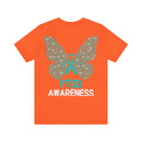 Elevate Awareness with the Butterfly Teal Ribbon 22 PTSD Unisex Tee