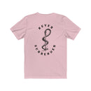 No Surrender T-Shirt-Black Snake Eating Sword.