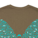 Elevate Awareness with the Butterfly Teal Ribbon 22 PTSD Unisex Tee