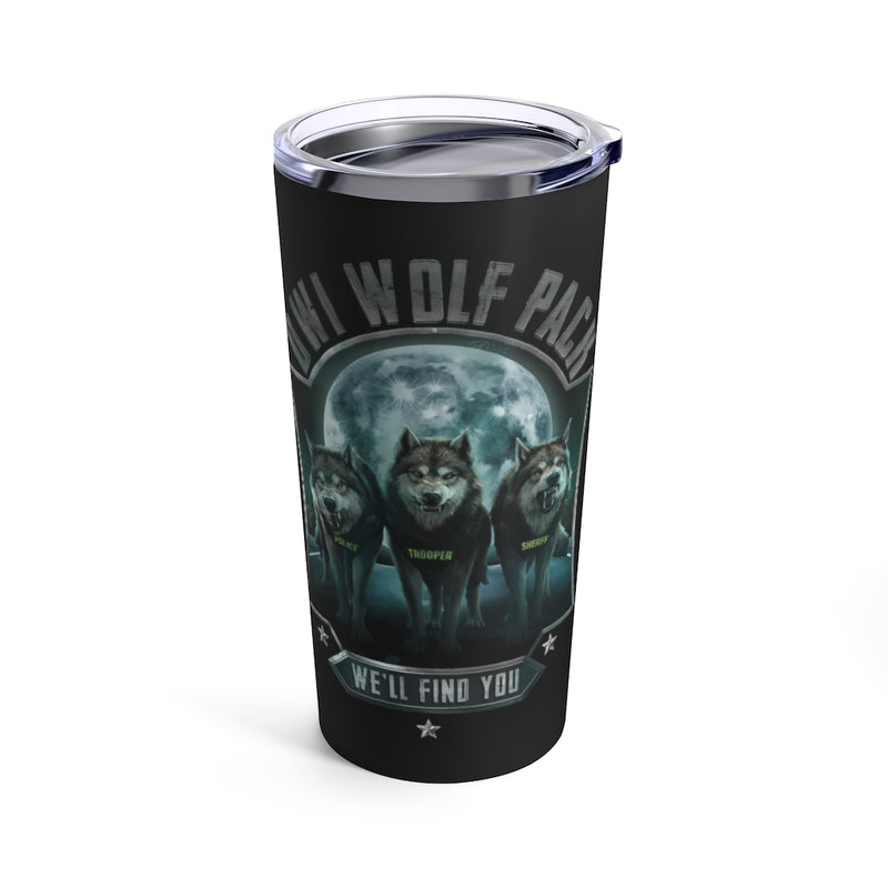 DWI Wolf Pack-Police Officer Tumbler.