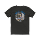 Police Pug Road Dog T-Shirt-Thin Blue Line Dog Shirt.