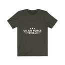 US Military Proud of Veteran Air Force Unisex Short Sleeve Shirt.