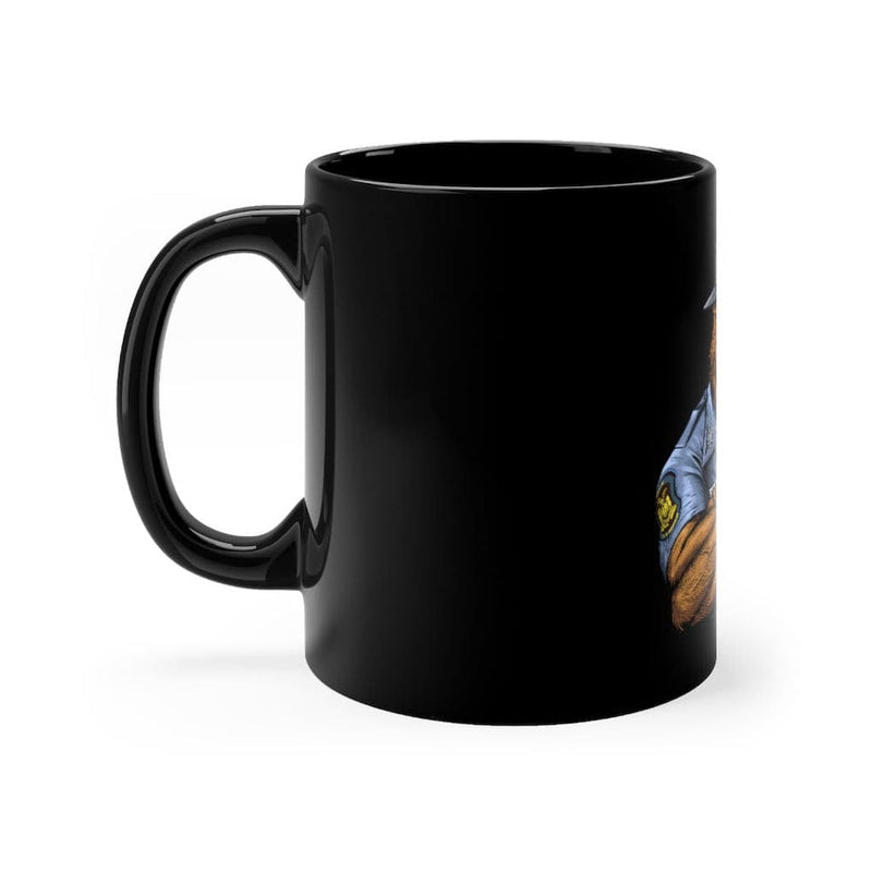 State Trooper Bear Coffee Cup-State Trooper Coffee Mug.