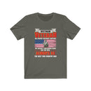 US Military Vietnam Veteran We Fought Without Support Unisex Short Sleeve Shirt.
