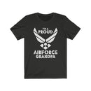 US Military I'M Proud Air Force Grandpa Unisex Short Sleeve Shirt.