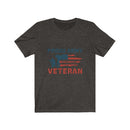 US Military Proud of Veteran Unisex Short Sleeve Shirt.
