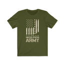 US Army Customized American Flag Veteran T-Shirt Gift for Military Police Unisex Short Sleeve Shirt.