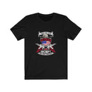 US Air Force I Have Two Titles Veteran And Grumpy an I rock with both Unisex Short Sleeve Shirt.