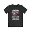 US Military I'M Veteran I Fought To Protect My Country Unisex Short Sleeve Shirt.
