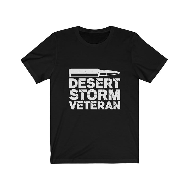 US Military Desert Storm Veteran Military Unisex Short Sleeve Shirt.