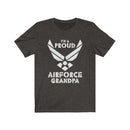 US Military I'M Proud Air Force Grandpa Unisex Short Sleeve Shirt.