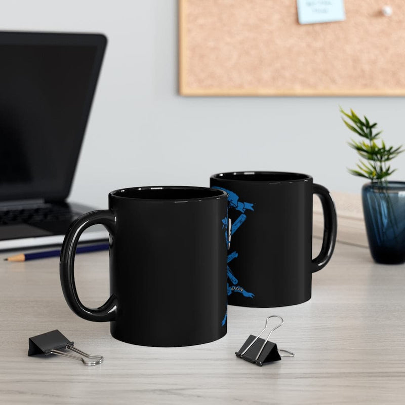 Deputy Coffee Mug-Thin Blue Line Shield Mug-Deputy Coffee Mug Cup.