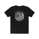 Police Pug Road Dog T-Shirt-Thin Blue Line Dog Shirt.