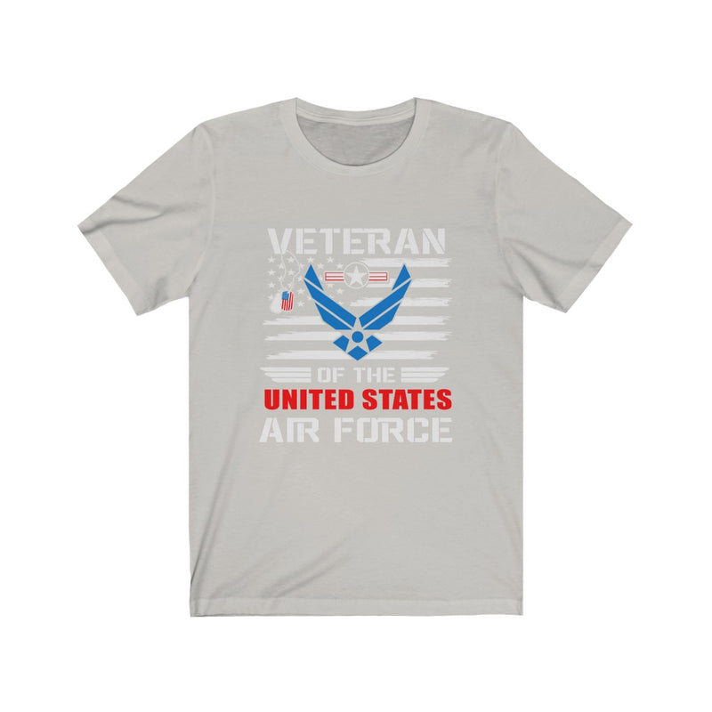 US Military  Veteran of The United State Military Unisex Short Sleeve Shirt.
