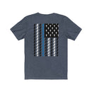 Praying State Trooper Flag T-Shirt-Praying Deputy Flag Shirt-Praying Police Officer T-Shirt-No Front Design.