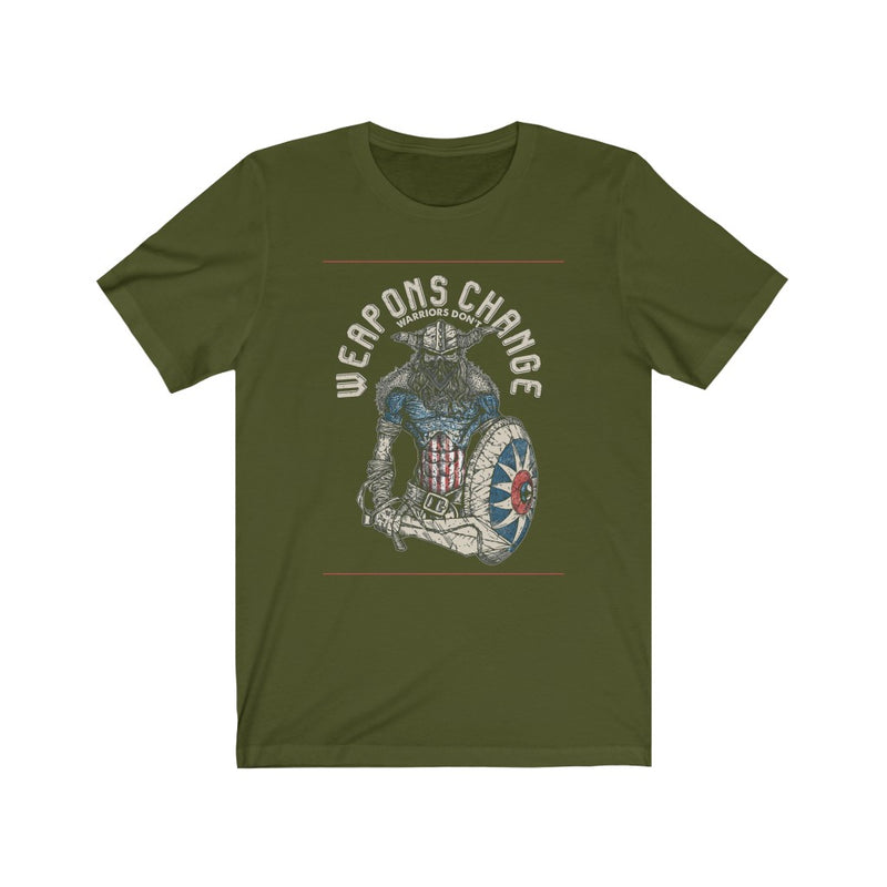 US Air Force Weapon change warrior don’t Unisex Short Sleeve Shirt.