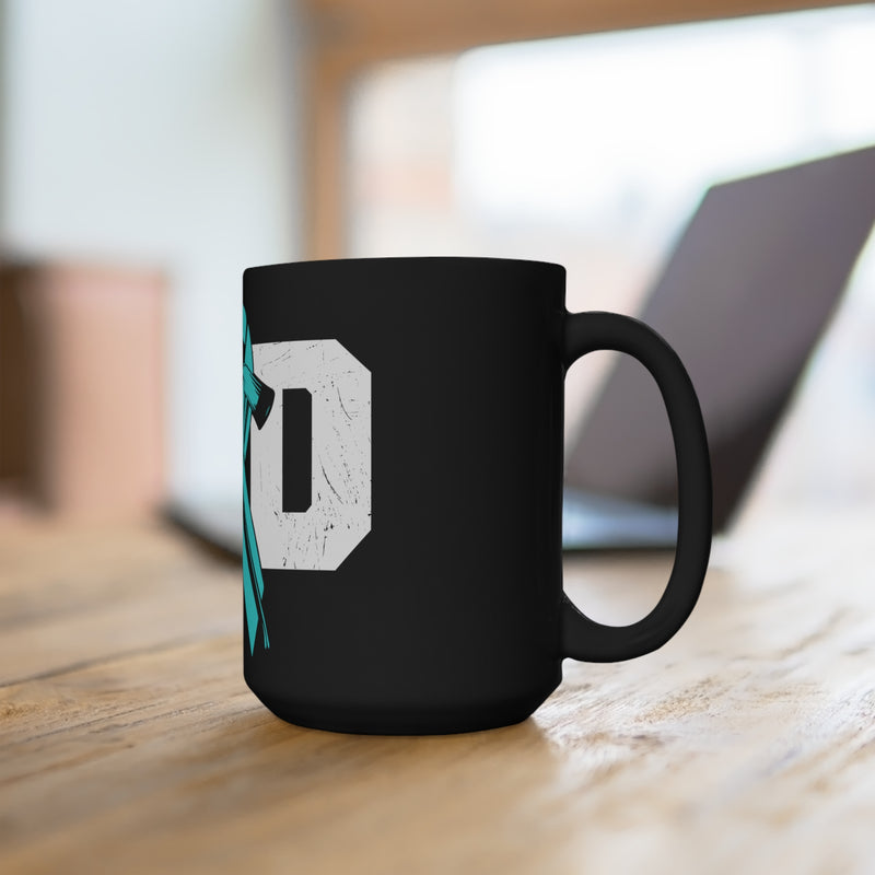 Sleek and Versatile: Black Mug 15oz - Enjoy Your Favorite Beverages in Style