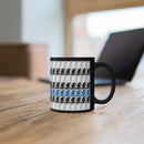 Praying Police Officer Prayer Flag Coffee Cup-Praying State Trooper Flag Cup-Praying Deputy Flag.