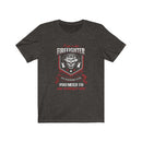 I'm a nice Firefighter Unisex Short Sleeve Shirt.