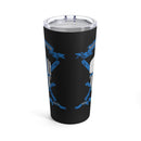 Police Officer Crest-Thin Blue Line-Tumbler 20.