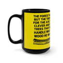 The Forest Was Shrinking Coffee Mug-Still Voted for the Ax Mug.