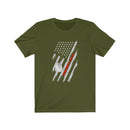 US Military  Veteran the Brave Unisex Short Sleeve Shirt.