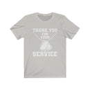 US Military Thank You For Your Service Military Unisex Short Sleeve Shirt.