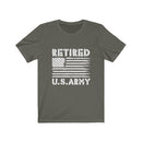 US Army Retired Military Gift Veteran Unisex Short Sleeve Shirt.