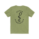 No Surrender T-Shirt-Black Snake Eating Sword.
