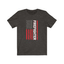US Retired Firefighter Unisex Short Sleeve Shirt.
