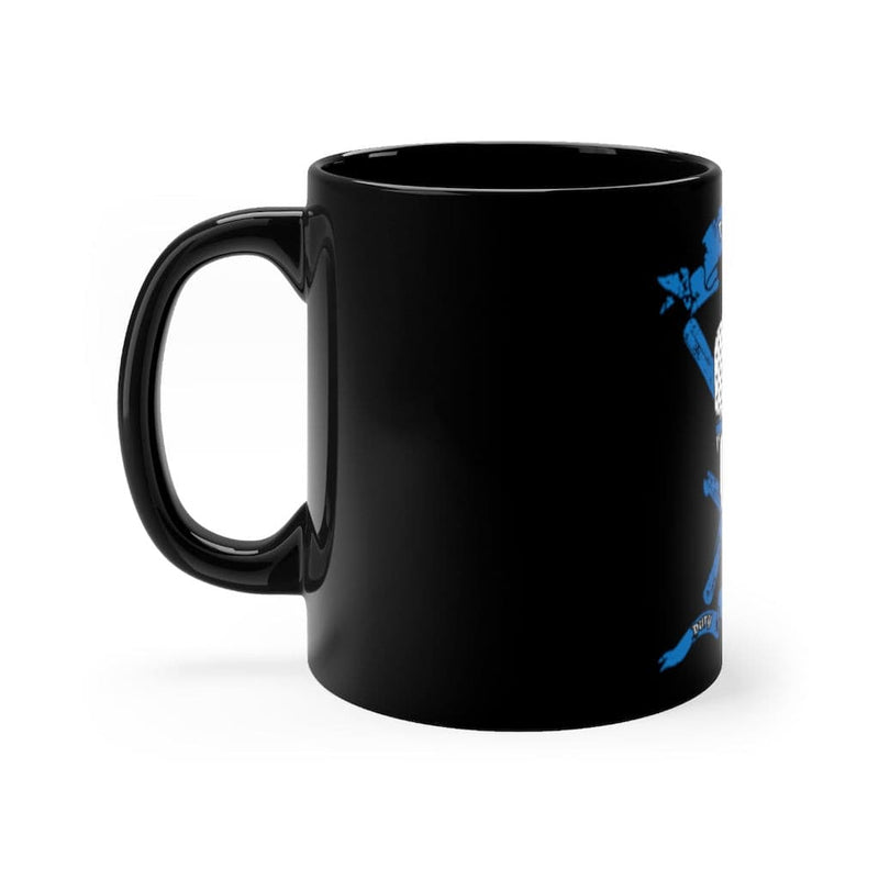 Deputy Coffee Mug-Thin Blue Line Shield Mug-Deputy Coffee Mug Cup.